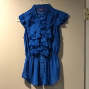 Miley Cyrus button down blouse